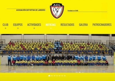Web de Asociación Deportiva Lardero