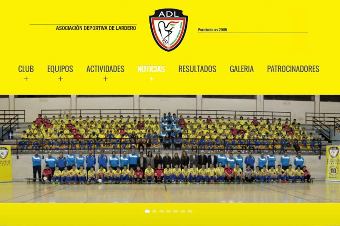 Web de Asociación Deportiva Lardero